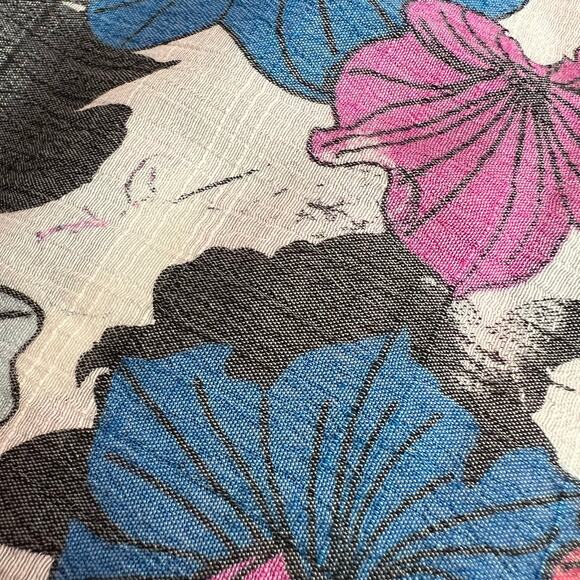 By Design NWT OTS tie wrists floral print tunic blouse sz XL - Picture 13 of 13